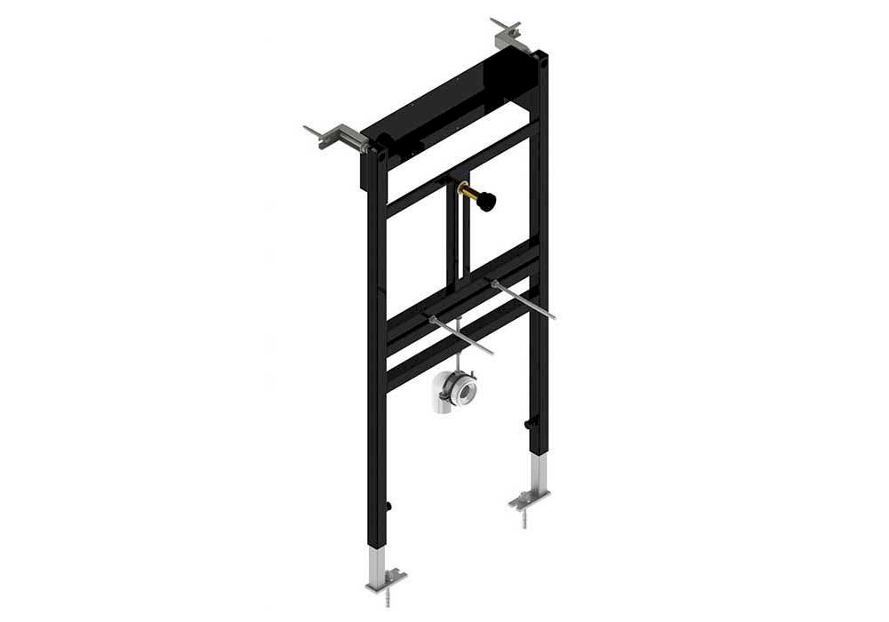 For Urinals Carrier Metal Assembly Set (For NonCarrier Walls.) 8040